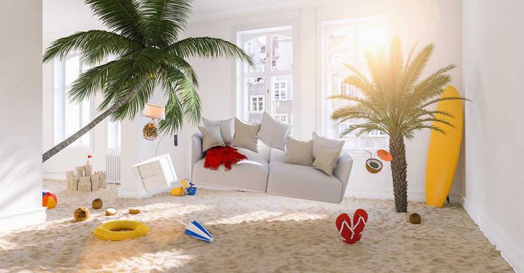 Palm tree home decoration - Friendly Home