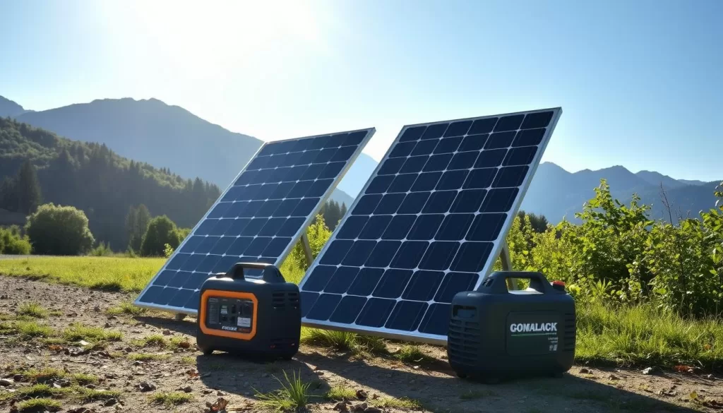 portable solar panel system