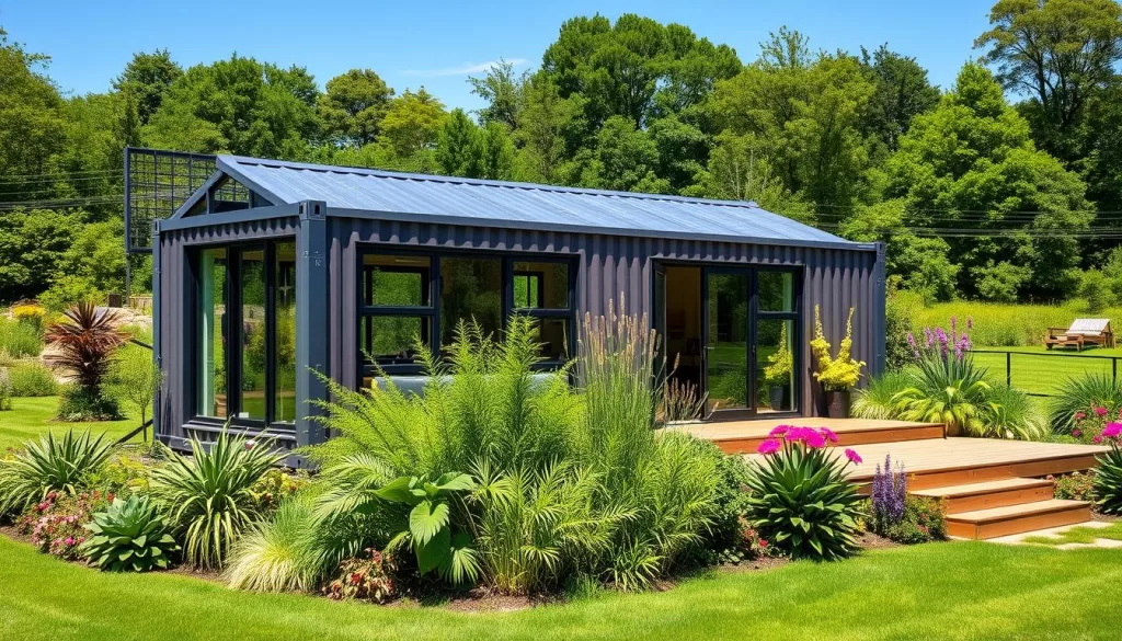 shipping container house