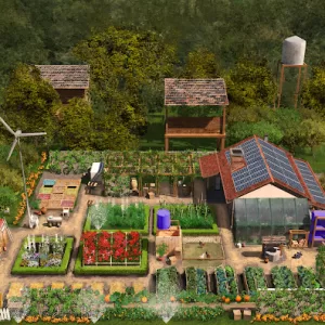 Self-Sufficient Homestead